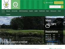 Tablet Screenshot of golfclublauswolt.nl